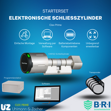 Lade das Bild in den Galerie-Viewer, Starterset Schließzylinder Clex Prime